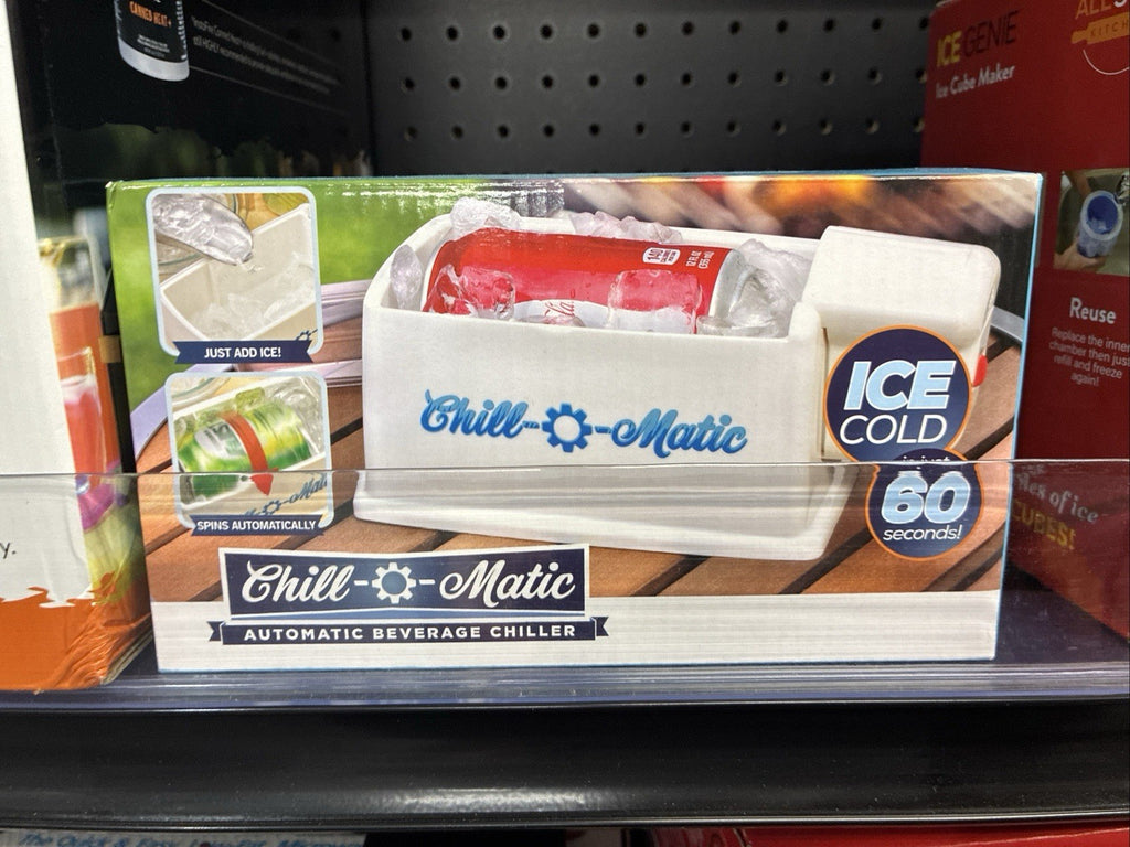 ❄️ Chill-O-Matic Automatic Beverage Chiller – Ice Cold in 60 Seconds 🥶🔥