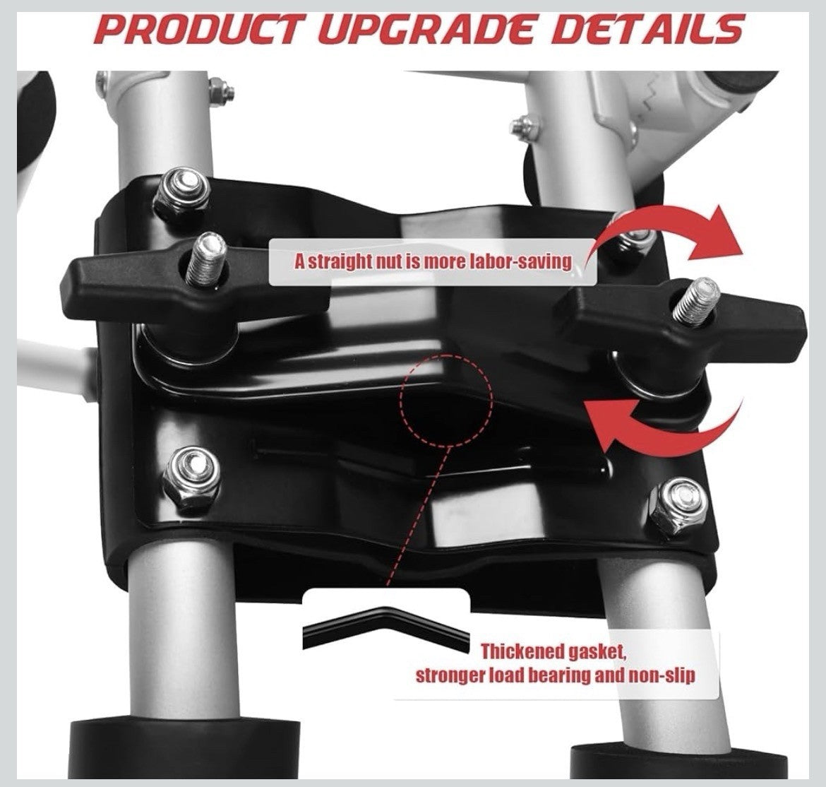 FORWODE Premium Kayak Roof Rack, 2 Pair J-Bar Roof Rack, Folding Adjustable R...