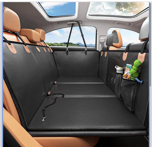 Back Seat Extender for Dogs Waterproof Hard Bottom Car Hammock