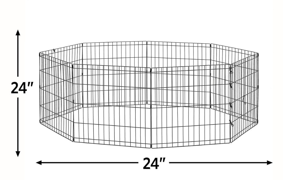 New World Dog Exercise Pen & Playpen, 24' W X 24'