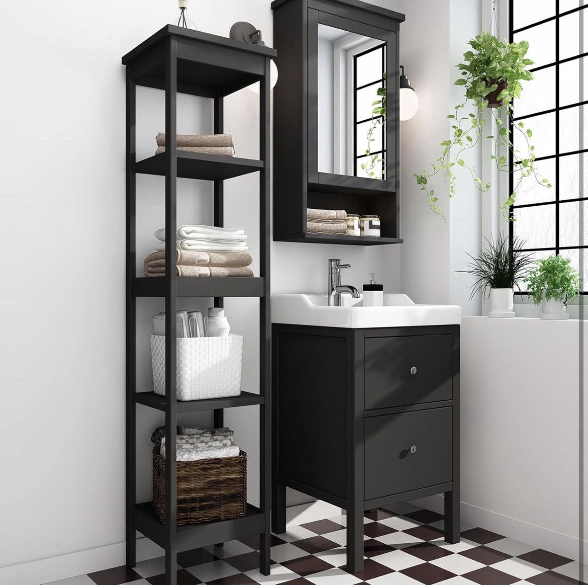 Black Wallpaper Black Contact Paper Thicken Peel and Stick Wallpaper 24"x394"...