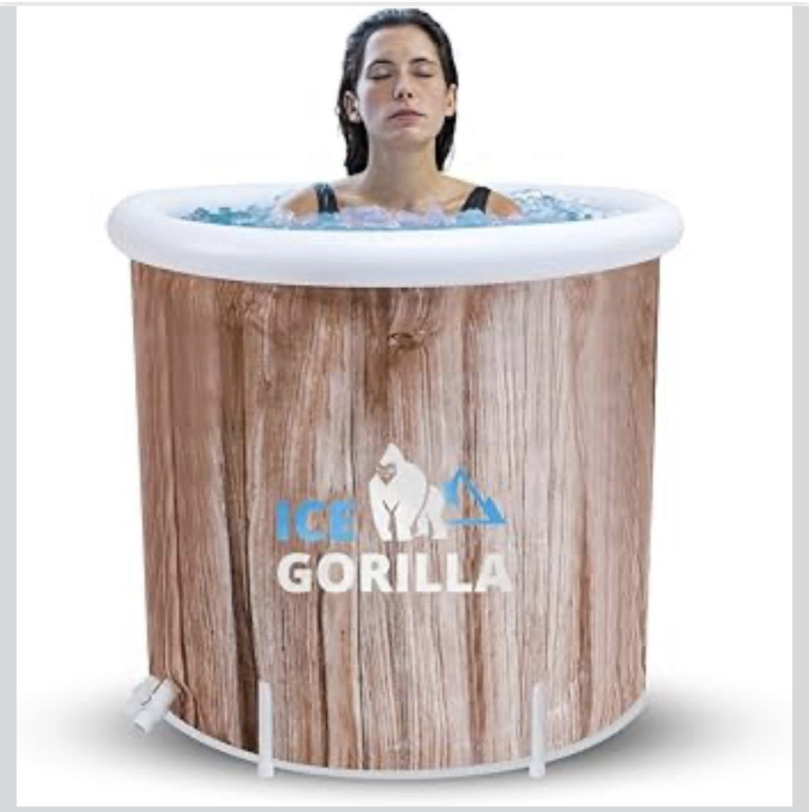 Ice Gorilla Ice Bath Tub for Athletes ,5 Layer Insulated Ice Tub for Cold Plunge
