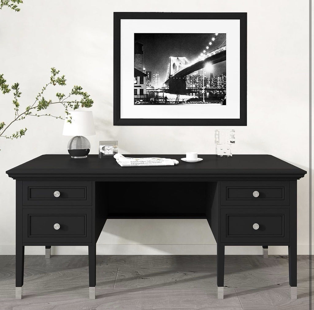 Black Wallpaper Black Contact Paper Thicken Peel and Stick Wallpaper 24"x394"...