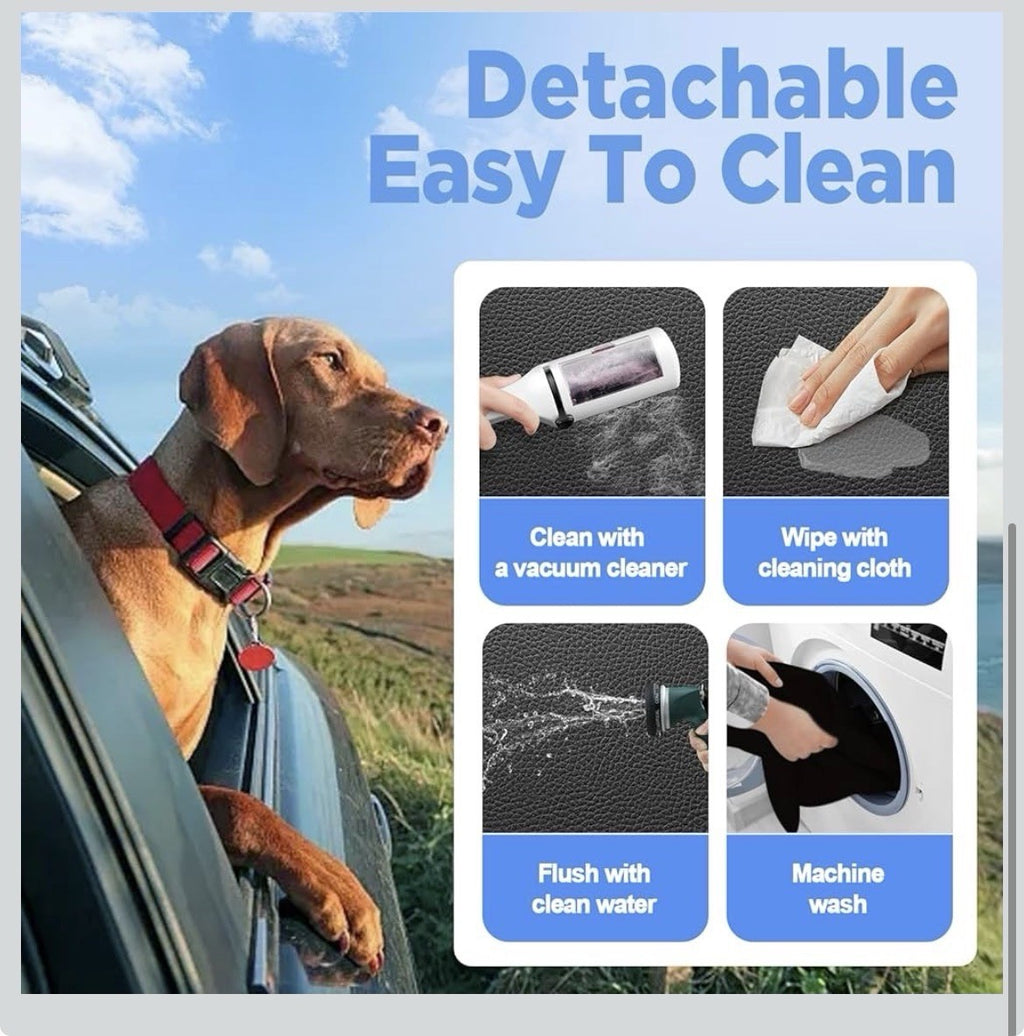 Back Seat Extender for Dogs Waterproof Hard Bottom Car Hammock
