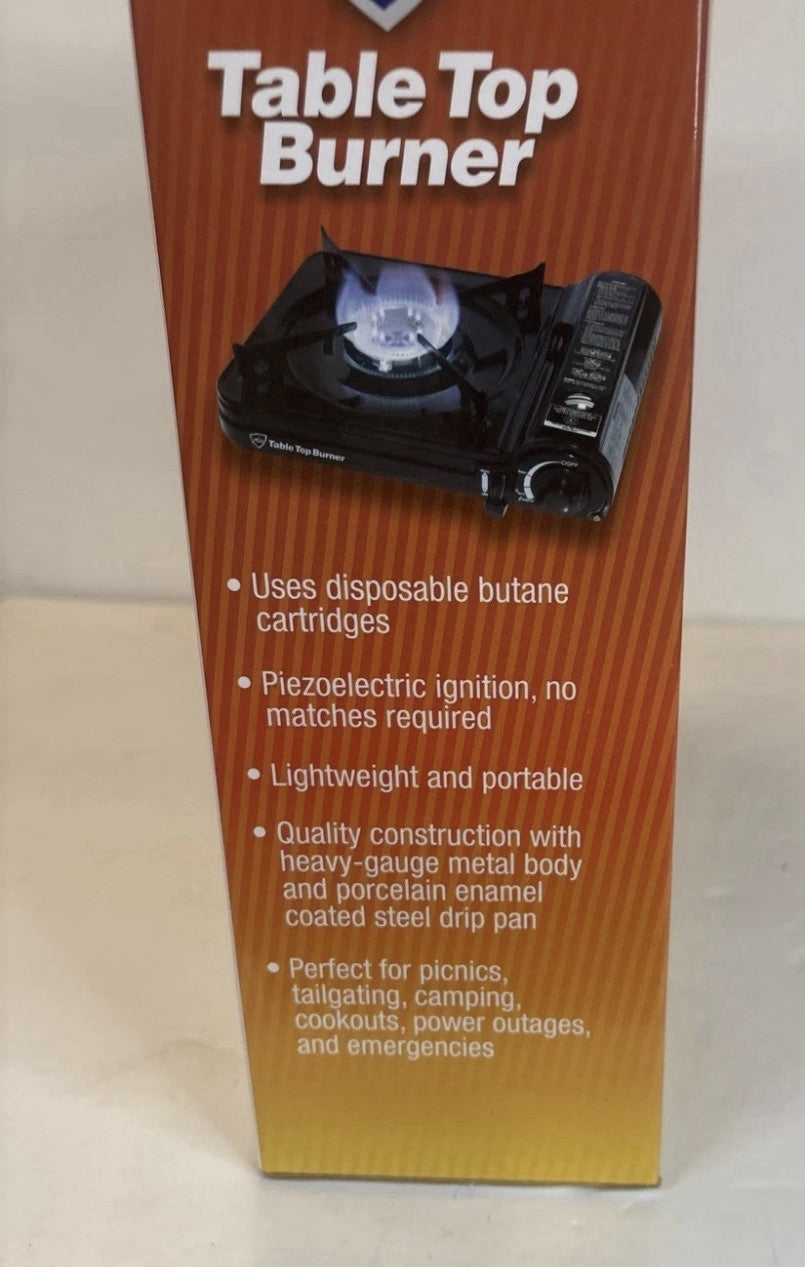 Max Table Top Butane Burner In Box Never Used Original Packaging Camping Stove
