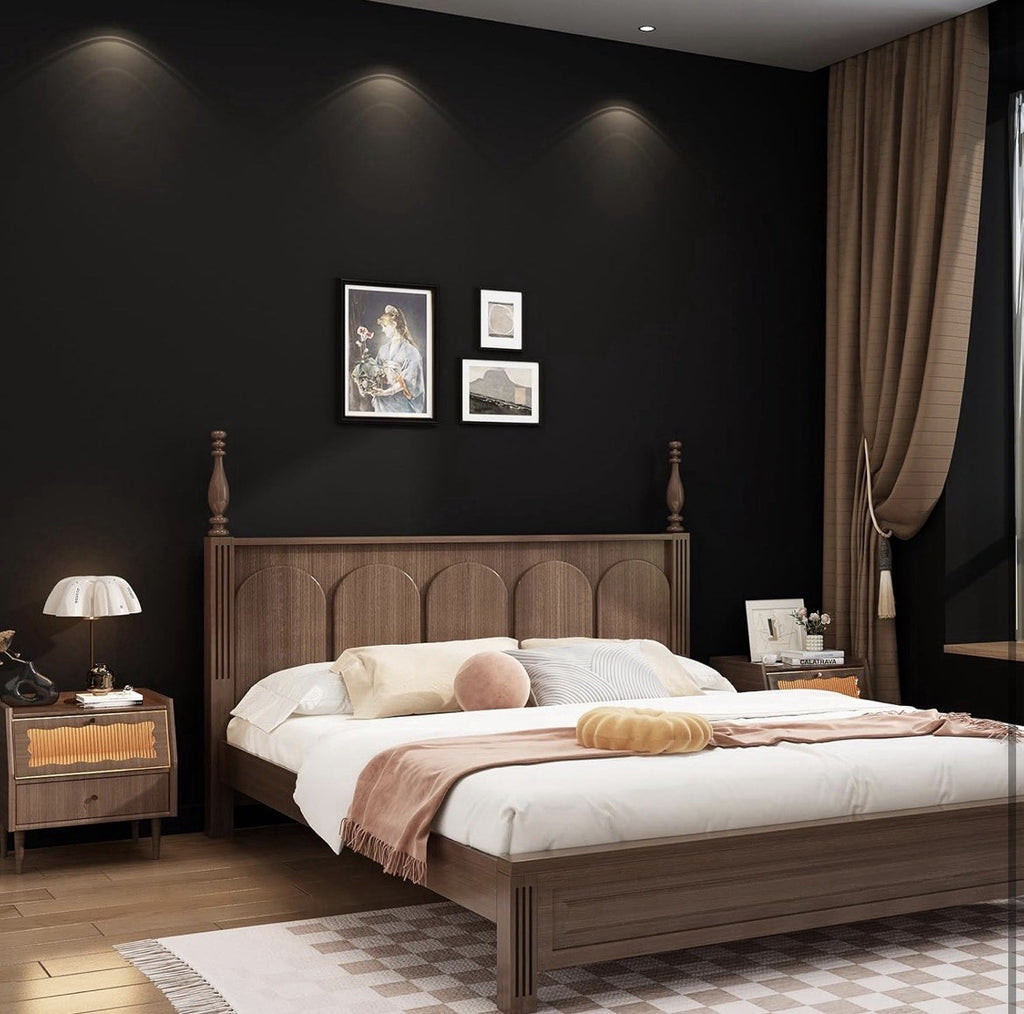 Black Wallpaper Black Contact Paper Thicken Peel and Stick Wallpaper 24"x394"...