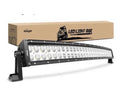 32" LED LIGHT BAR Tri Row Spot Flood Combo Truck Offroad 4WD ATV SUV Light US
