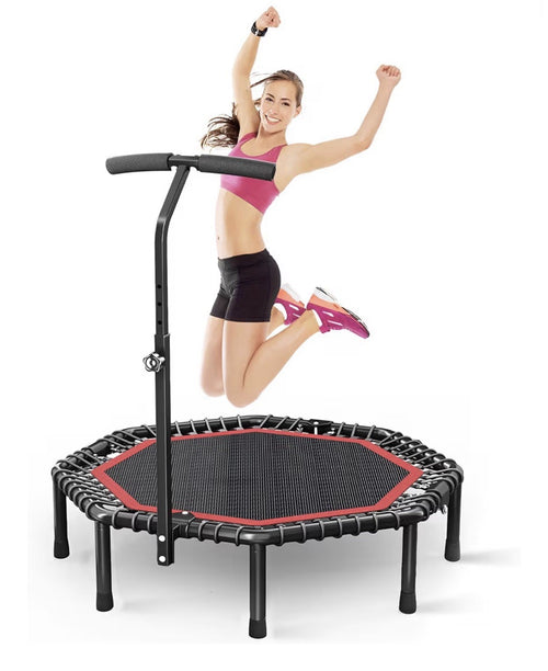 50' Octagonal Rebounder Trampoline for Adults, Fitness