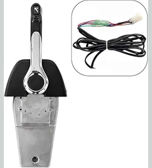⚓ Remote Top Mounted Binnacle Outboard Engine Control Box 704-48205-P1 | Compatible with Yamaha Console 704 Single | Marine Boat Control Wichita KS 🚤