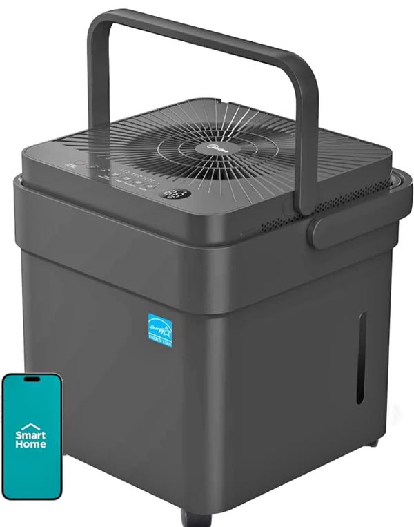 Midea Cube 35 Pint Dehumidifier for Basement and Rooms at Home for up to 3,500 Sq. Ft., Smart Contro – Dehumidifiers – Wichita, Kansas | Facebook Marketplace